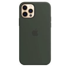 iPhone MagSafe Özellikli Silicon Kılıf - Göl Yeşili