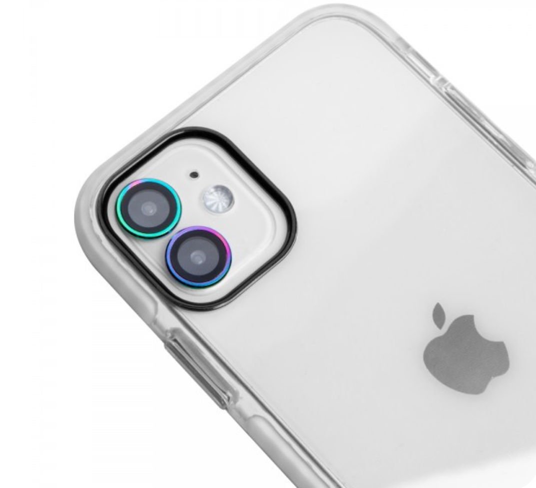 iPhone Renkli Lens Koruyucu - Multicolor