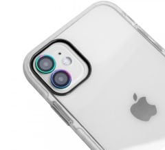 iPhone Renkli Lens Koruyucu - Multicolor