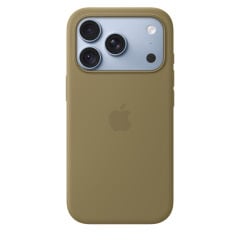 iPhone MagSafe Özellikli Silicon Kılıf - Klasik Zeytin Yeşili