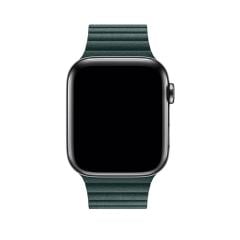 Apple Watch Deri Loop Kordon - Haki Yeşili