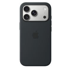 iPhone MagSafe Özellikli Silicon Kılıf - Siyah