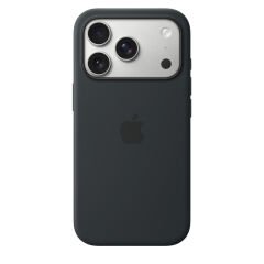 iPhone MagSafe Özellikli Silicon Kılıf - Siyah
