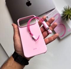iPhone Beats Kickstand Kılıf - Çakıl Pembesi