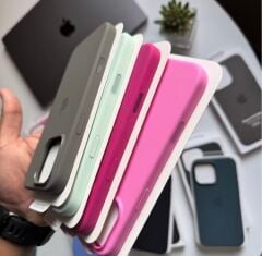 iPhone MagSafe Özellikli Silicon Kılıf - Şakayık