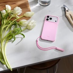 iPhone Beats Kickstand Kılıf - Çakıl Pembesi