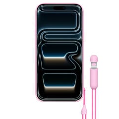 iPhone Beats Kickstand Kılıf - Çakıl Pembesi