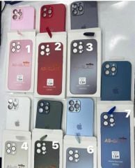 iPhone A-G Glass Case - Navy Blue