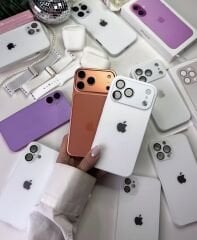 iPhone A-G Glass Case - White