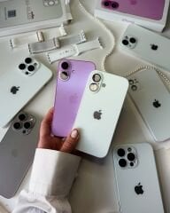 iPhone A-G Glass Case - White