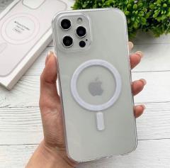 iPhone MagSafe Özellikli Şeffaf Kılıf