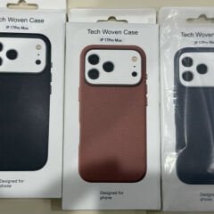 iPhone TechWoven Dokuma Kılıf - Mor