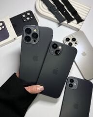 iPhone A-G Glass Case - Graphite Black