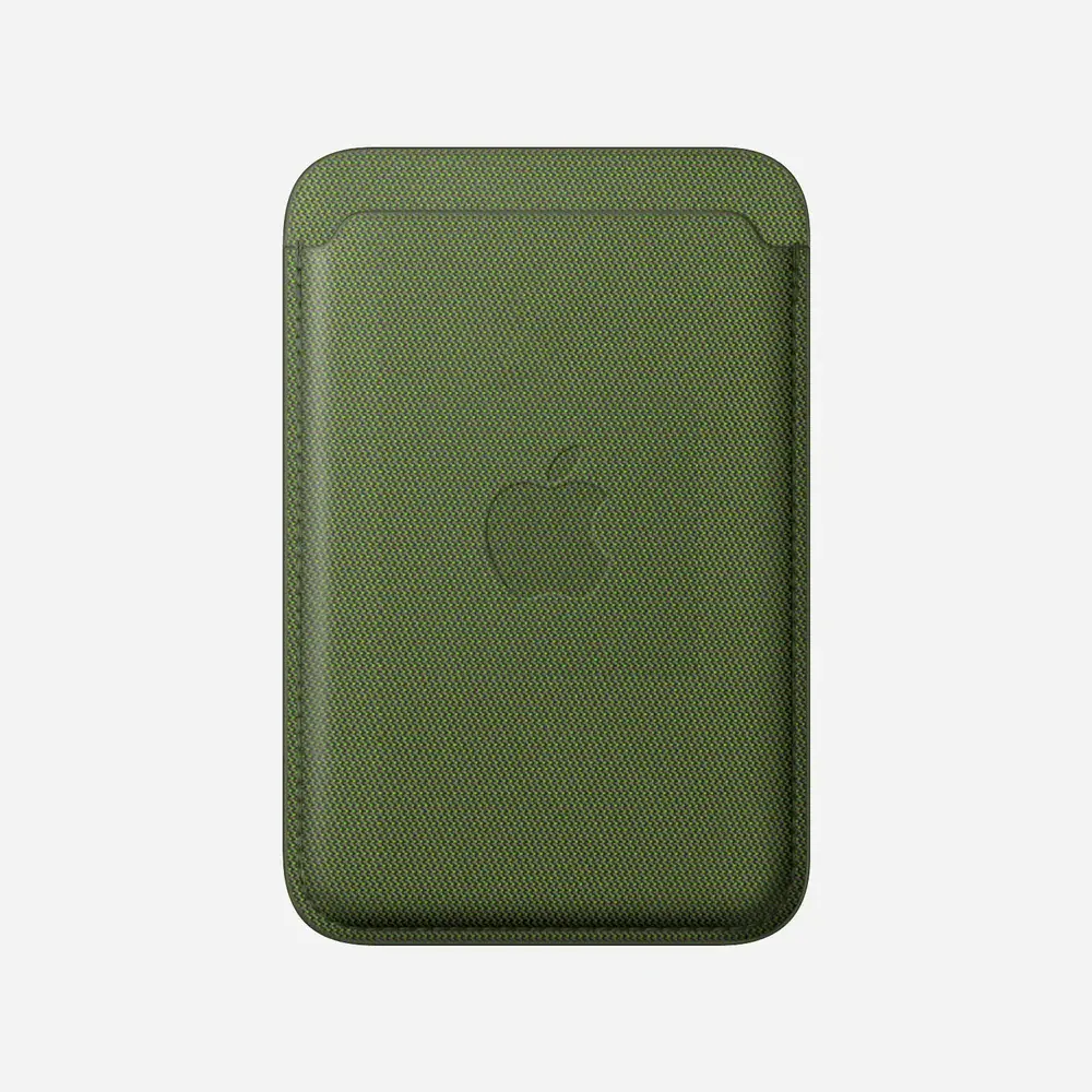 iPhone MagSafe TechWoven Cüzdan - Yeşil