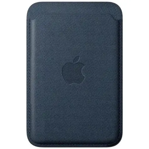 iPhone MagSafe TechWoven Cüzdan - Mavi