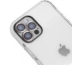 iPhone Renkli Lens Koruyucu - Titanyum