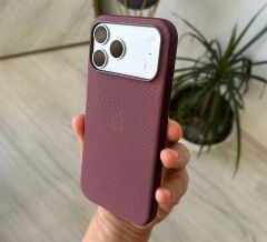 iPhone TechWoven Dokuma Kılıf - Burgonya