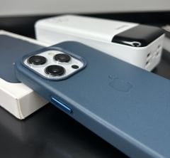 Apple MagSafe Özellikli Deri Kılıf - Baltık Mavi
