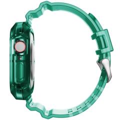 Apple Watch Transparent Kordon - Yeşil
