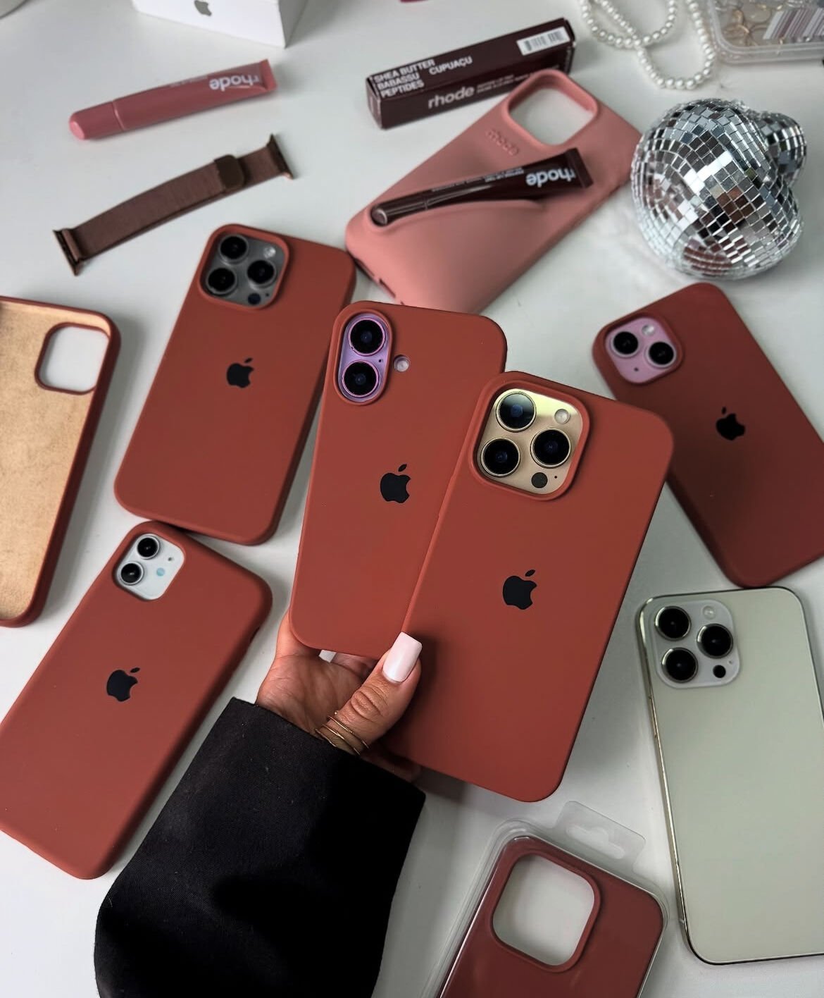 iPhone Lansman Kılıf - Kahverengi