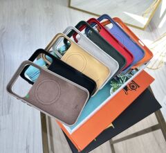 iPhone Kadife MagSafe Kılıf - Siyah