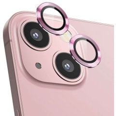 iPhone Renkli Lens Koruyucu - Rose