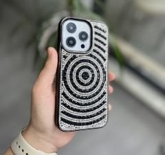 Lüx Taşlı Silicon Kılıf - Siyah
