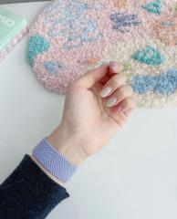 Apple Watch Solo Loop Örgü - İngiliz Lavantası