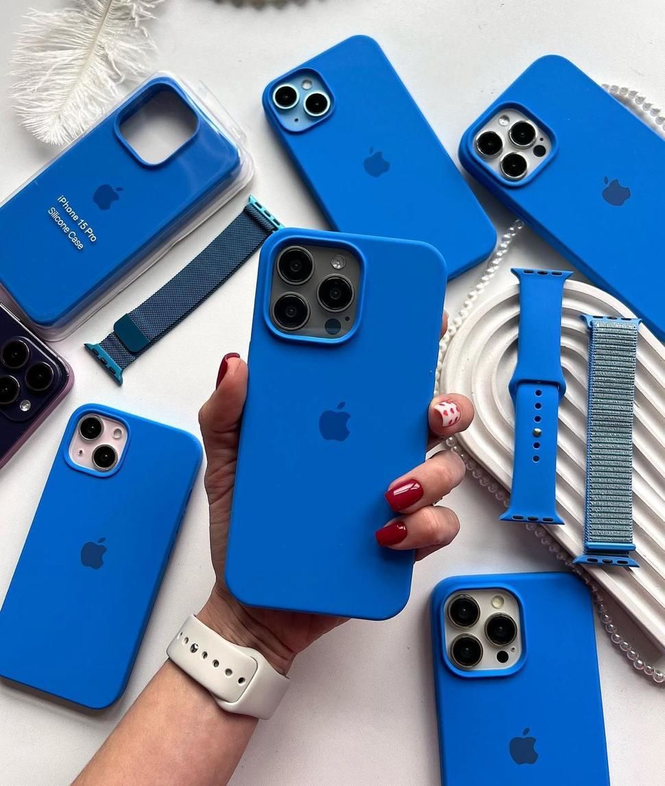 iPhone Lansman Kılıf - Mavi