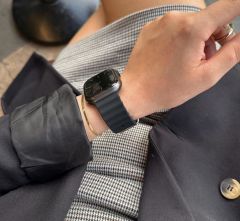Apple Watch Ocean Loop Kordon - Kum Pembe