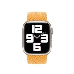 Apple Watch Solo Loop Örgü - Turuncu Mısır