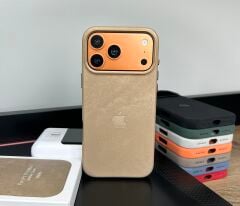 iPhone Kadife MagSafe Kılıf - Gold