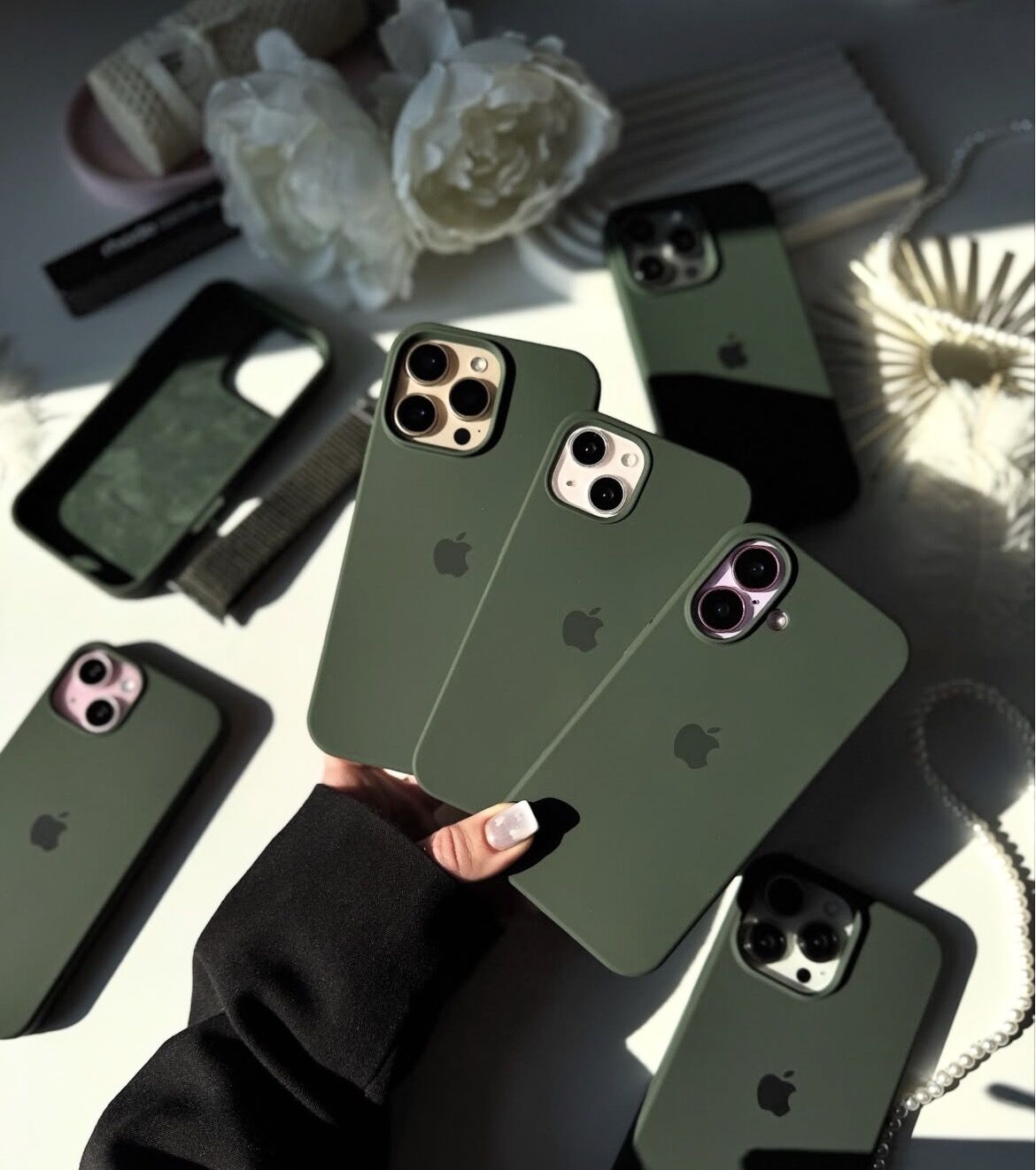 iPhone Lansman Kılıf - Dark Green