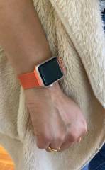 Apple Watch Milano Loop Kordon - Turuncu