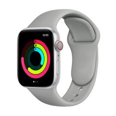 Apple Watch Silicon Kordon - Gri