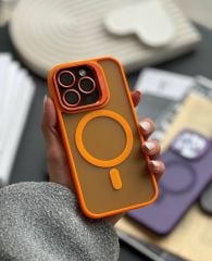 Casepro Lensli Standlı Kılıf - Turuncu