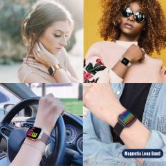 Apple Watch Milano Loop Kordon - Deniz Mavi