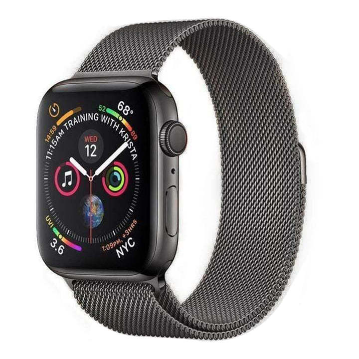Apple Watch Milano Loop Kordon - Grafit