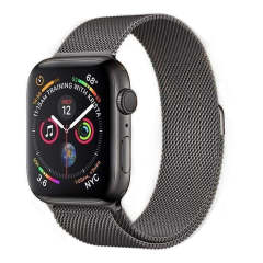 Apple Watch Milano Loop Kordon - Grafit