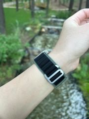 Apple Watch Alpine Loop Kordon - Siyah/Yeşil