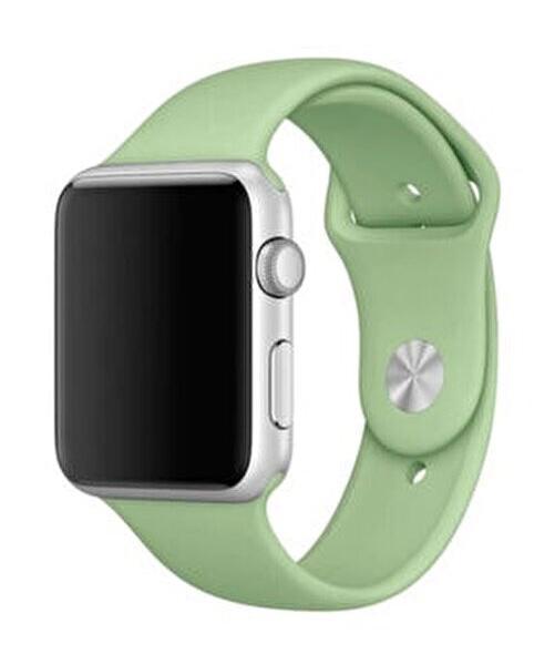 Apple Watch Silicon Kordon - Fıstık Yeşili