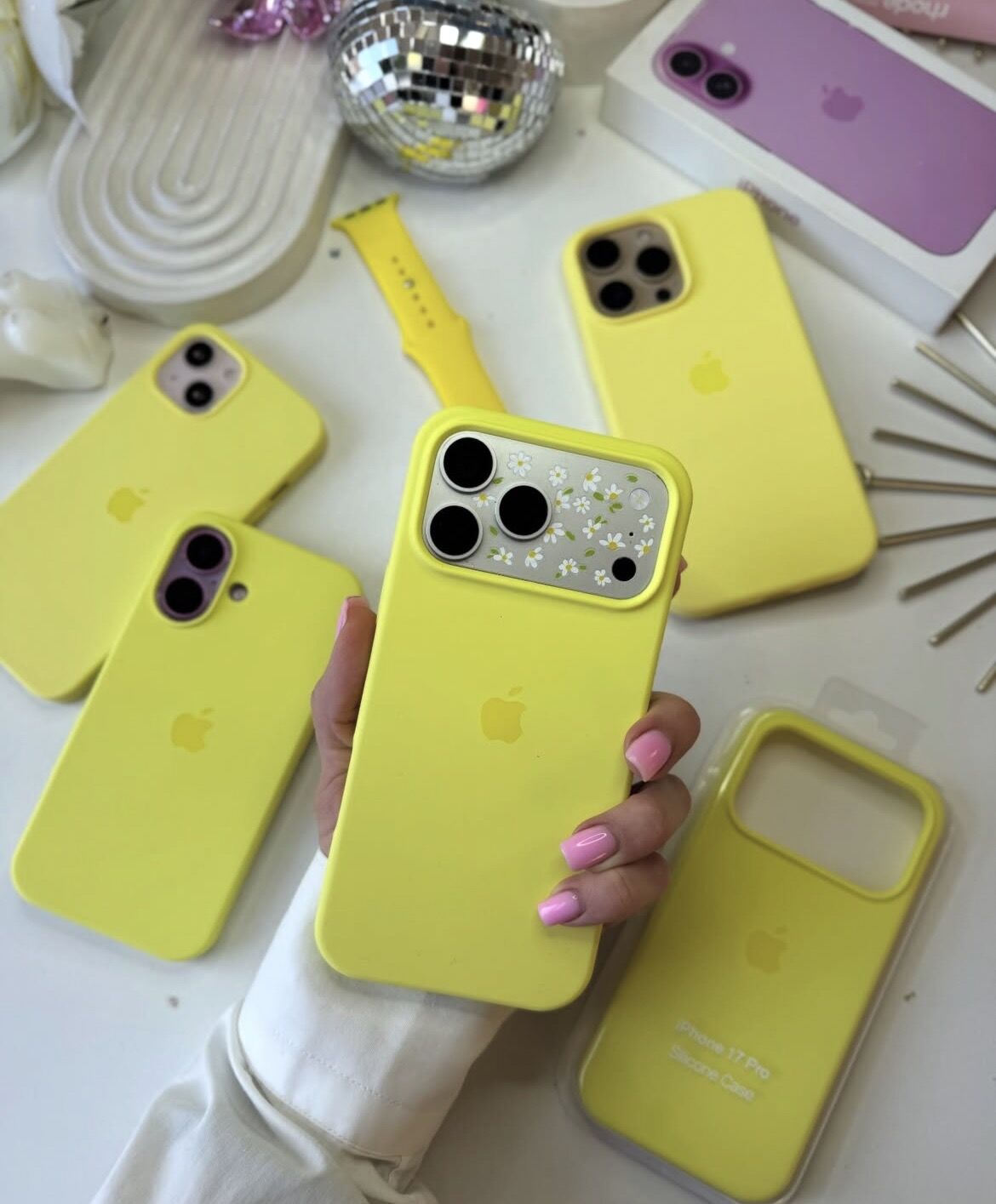 iPhone Lansman Kılıf - Limon Sarı