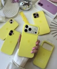 iPhone Lansman Kılıf - Limon Sarı