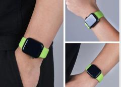 Apple Watch Silicon Kordon - Yeşil