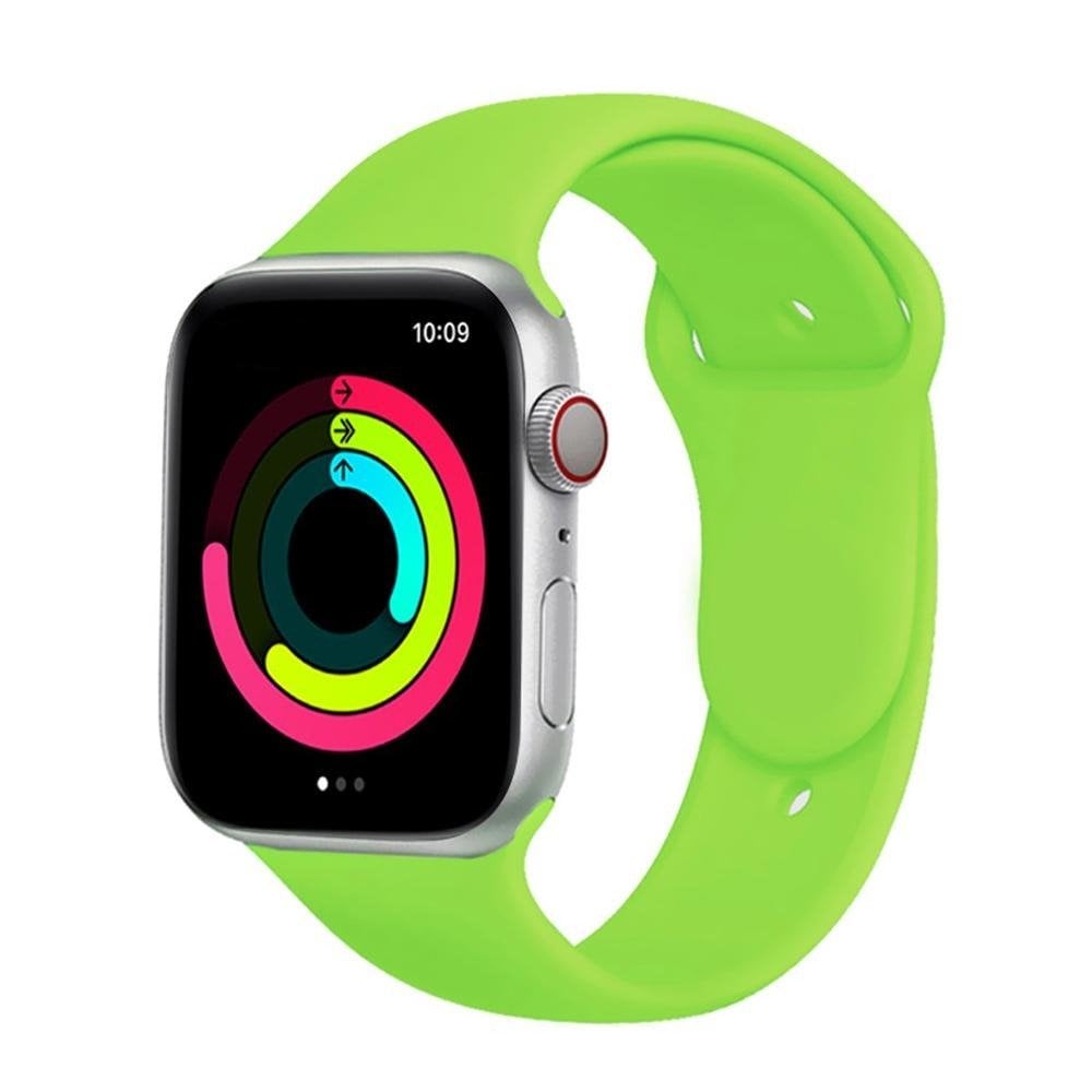 Apple Watch Silicon Kordon - Yeşil