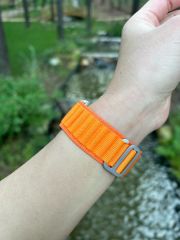 Apple Watch Alpine Loop Kordon - Turuncu
