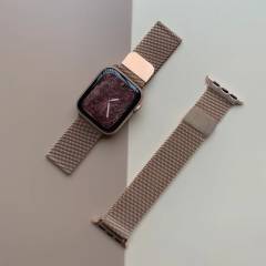 Apple Watch Milano Loop Kordon - Gold