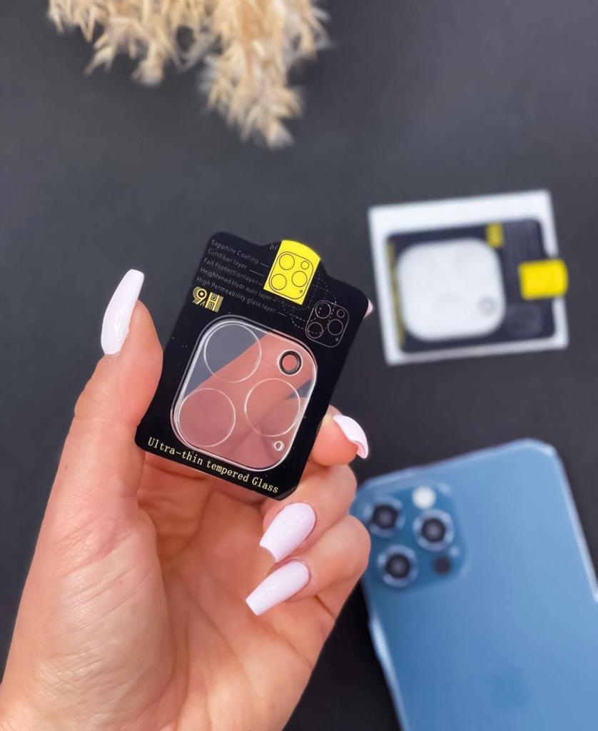 iPhone Şeffaf Kamera Koruyucu Full