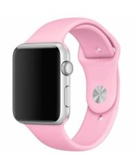 Apple Watch Silicon Kordon - Pembe