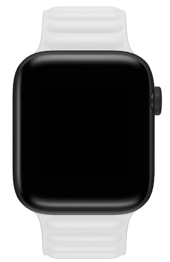 Apple Watch Baklalı Deri Loop - Beyaz